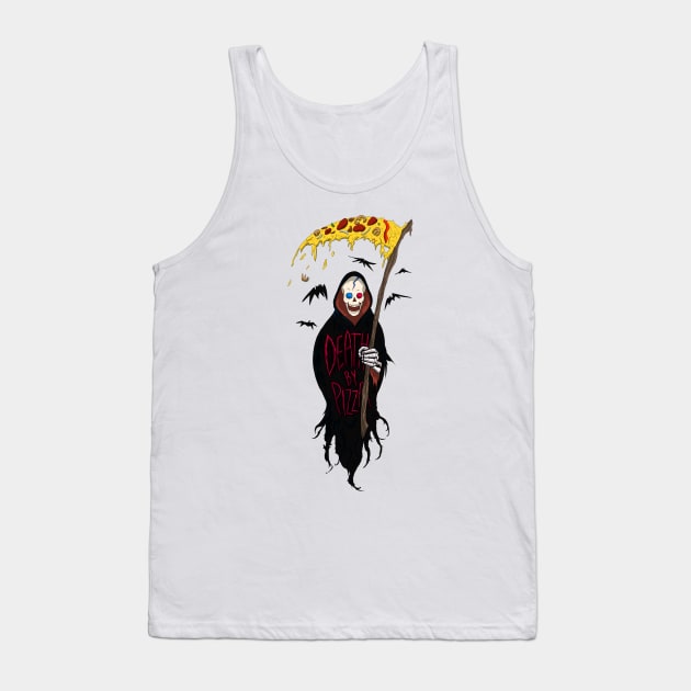 Death by pizza Tank Top by BRed_BT